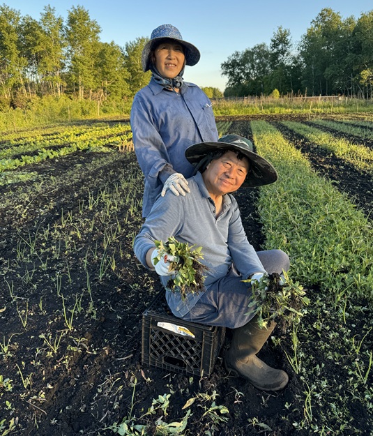 Mom and Dad relaxing